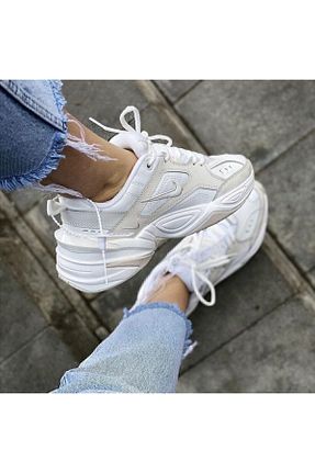 کفش اسنیکر سفید زنانه چرم اصل Nike - کد 711530938