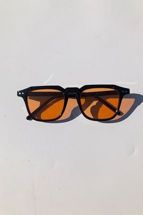 عینک آفتابی نارنجی زنانه UV400 DSN - کد 854841212
