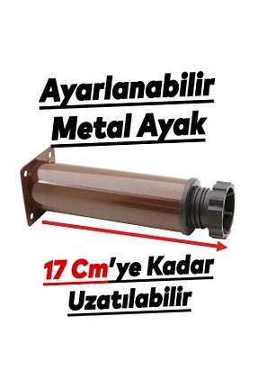 پایه مبل قهوه ای Badem10 - کد 854859789