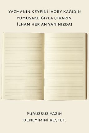 دفتر قهوه ای چرم وگان Victoria