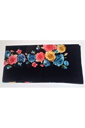 روسری مشکی پنبه ای Blue Trend - کد 854517185