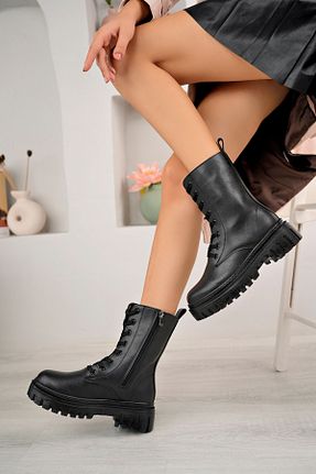 بوت / نیم بوت مشکی زنانه نبوک simethrift - کد 854927179