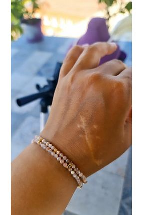 دستبند جواهر قهوه ای زنانه سنگ طبیعی aetakıtasarım-jewaly - کد 854968029
