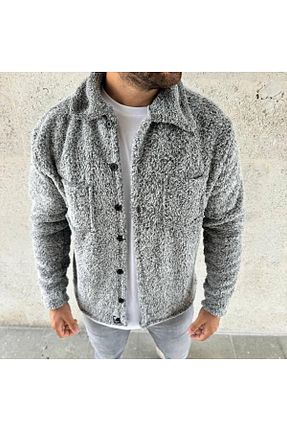ست بالاتنه و پائین تنه طوسی مردانه بافتنی LUPERCUS - کد 658301372