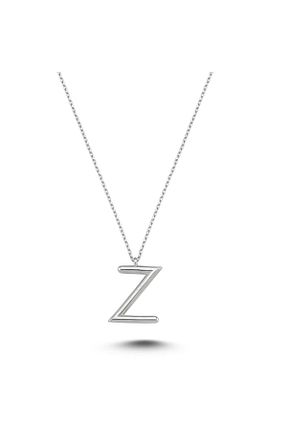 گردنبند نقره خاکی زنانه 925 عیار Bulvardi - کد 69251641