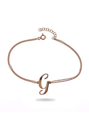 دستبند نقره خاکی زنانه 925 عیار Genel Markalar - کد 84739535