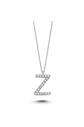 گردنبند نقره خاکی زنانه 925 عیار Bulvardi - کد 70308613