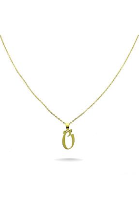 گردنبند نقره خاکی زنانه 925 عیار Bulvardi - کد 85369468