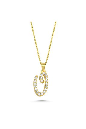 گردنبند نقره خاکی زنانه 925 عیار Bulvardi - کد 88527271