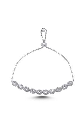 دستبند نقره زنانه 925 عیار Genel Markalar - کد 59136755