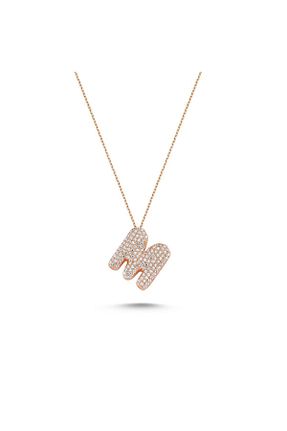 گردنبند نقره خاکی زنانه 925 عیار Bulvardi - کد 66596000