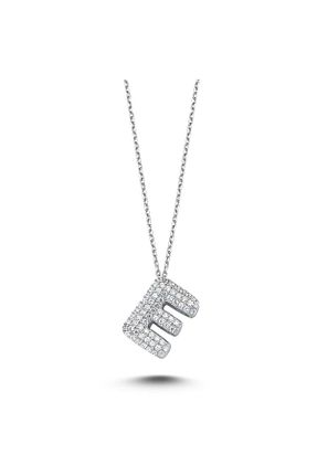 گردنبند نقره خاکی زنانه 925 عیار Bulvardi - کد 68505179