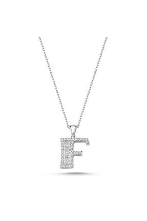 گردنبند نقره خاکی زنانه 925 عیار Bulvardi - کد 220017377
