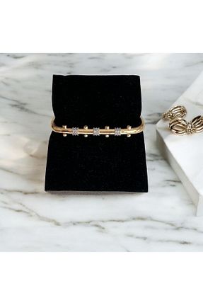 دستبند استیل (فولاد) طلائی زنانه استیل (فولاد) Asteria Jewelry - کد 855084535