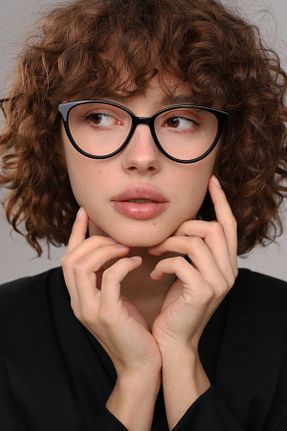 عینک محافظ نور آبی مشکی زنانه شیشه LOOKUP - کد 853557048