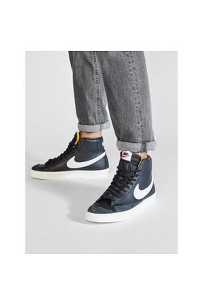 کفش اسنیکر مشکی مردانه چرم اصل Nike - کد 180623547