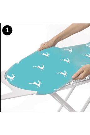میز و اکسسوری اتو فیروزه ای GERCELLA - کد 680158366