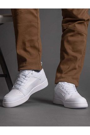 کفش اسنیکر سفید زنانه بند دار Puma - کد 675021929