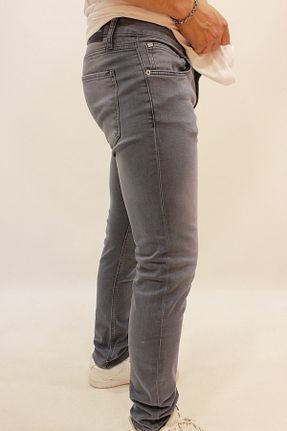 شلوار جین طوسی مردانه پاچه تنگ Twister Jeans - کد 854849992