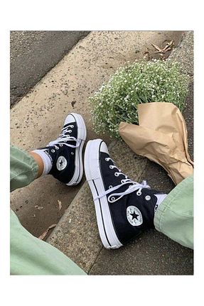 کفش کژوال رنگی زنانه پارچه ای Converse - کد 806481296
