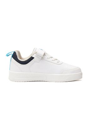 کفش پیاده روی سفید بچه گانه چرم مصنوعی hummel - کد 773408110