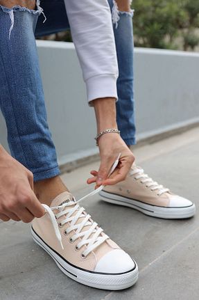 کفش اسنیکر نارنجی زنانه بند دار StWenn - کد 823732461