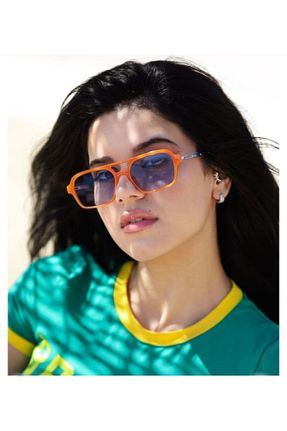 عینک آفتابی زرد زنانه پلاریزه Byc polo - کد 844404730