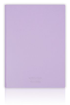 دفتر بنفش چرم وگان Victoria