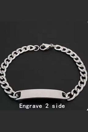 دستبند استیل (فولاد) زنانه استیل (فولاد) İŞTE BU - کد 854869541