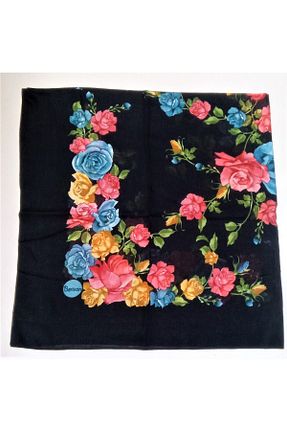 روسری مشکی پنبه ای Blue Trend - کد 854517239