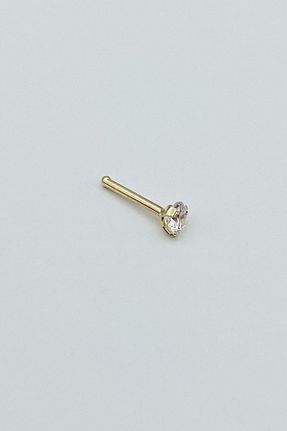 حلقه بینی زرد Gold Piedra - کد 92991405