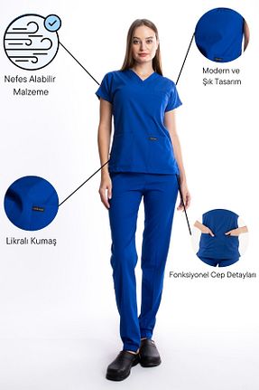 لباس کار سرمه ای VİZYON UNIFORM - کد 764866016