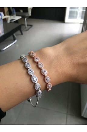 دستبند نقره زنانه 925 عیار Genel Markalar - کد 59136755