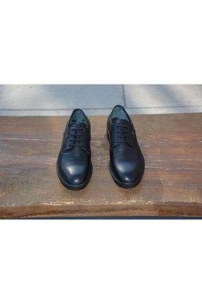 کفش کژوال مشکی مردانه چرم خالص LİCCAS - کد 855015525