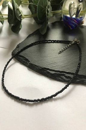 گردنبند جواهر مشکی زنانه منجق COSİBELLA - کد 112664928