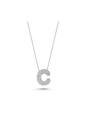 گردنبند نقره خاکی زنانه 925 عیار Bulvardi - کد 66596012