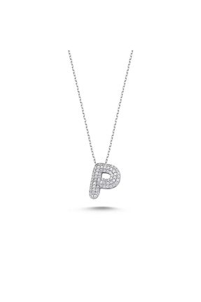 گردنبند نقره خاکی زنانه 925 عیار Bulvardi - کد 66596062