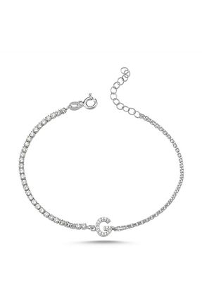 دستبند نقره زنانه 925 عیار Bulvardi - کد 118012544