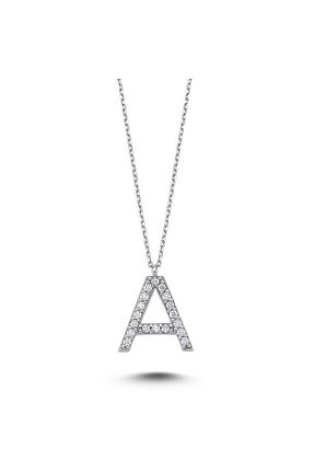 گردنبند نقره خاکی زنانه 925 عیار Bulvardi - کد 70308011