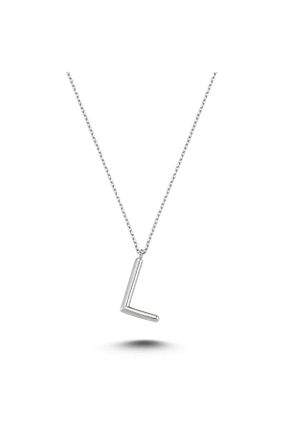 گردنبند نقره خاکی زنانه 925 عیار Bulvardi - کد 69258713