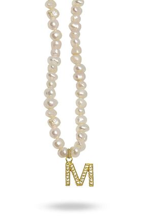 گردنبند مروارید طلائی مروارید اقیانوس Linya Jewellery - کد 42640372