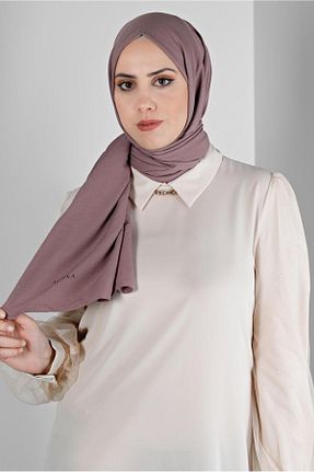 شال صورتی زنانه پلی استر Alvina - کد 801702633