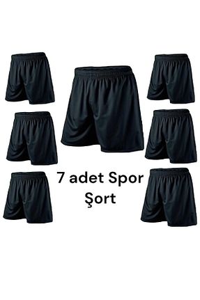 شلوارک و برمودا مشکی مردانه رگولار Gök Sports - کد 855084520