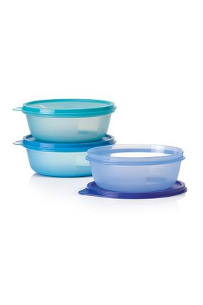 ظرف نگهداری آبی پلاستیک Tupperware - کد 160308340