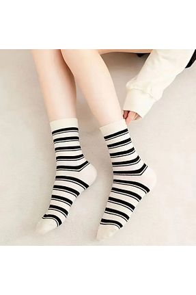 جوراب مشکی زنانه پنبه ای çorapmanya - کد 855213507
