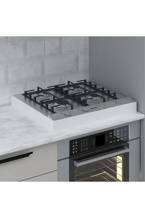 کابینت های آماده آشپزخانه سفید Suntalam Fly Mobilya - کد 331841991