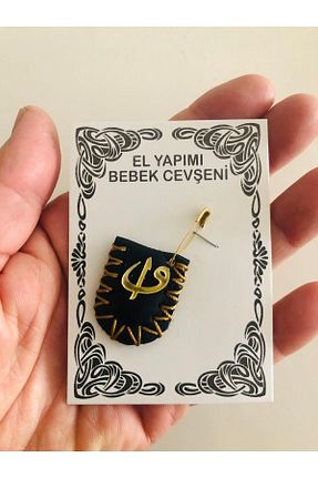 گردنبند جواهر مشکی بچه گانه چرم Açıkmeşe Ev Yaşam Ürünleri - کد 713167657