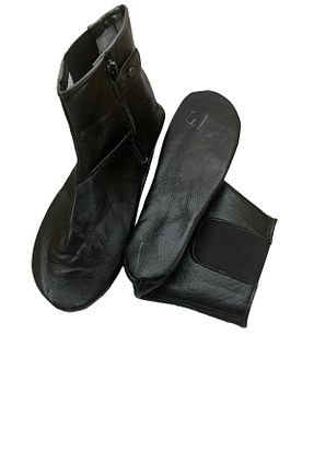 پاپوش مشکی زنانه چرم خالص RubinLeather - کد 849845799