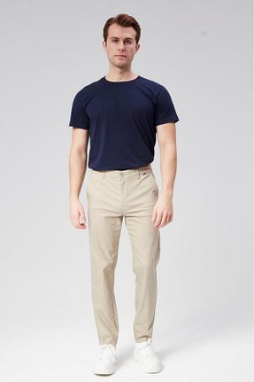 شلوار بژ مردانه پنبه ای denimfield - کد 855342128