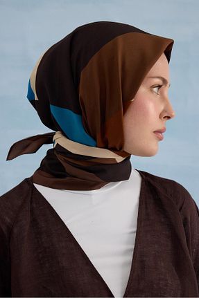 شال قهوه ای زنانه ویسکون Cardion - کد 844133902